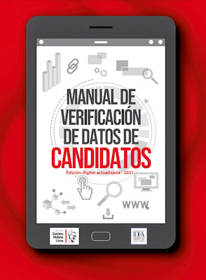 Portada del Manual de verificación de datos de candidatos